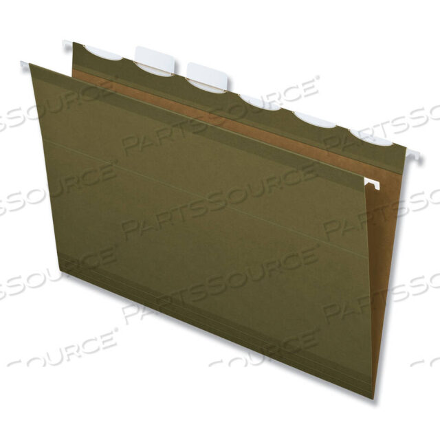 OEM#: 42591УСИЛЕННЫЕ ПОДВЕСНЫЕ ПАПКИ READY-TAB, ФОРМАТ LEGAL, ЯЗЫКИ ШИРИНОЙ 1/6, СТАНДАРТНЫЕ ЗЕЛЕНЫЕ, 25 ШТ./КОРОБКА от Esselte Pendaflex Corp.