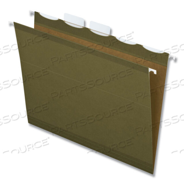 OEM#: 42590УСИЛЕННЫЕ ПОДВЕСНЫЕ ПАПКИ READY-TAB, ФОРМАТ LETTER, ЯЗЫКИ ШИРИНОЙ 1/5, СТАНДАРТНЫЕ ЗЕЛЕНЫЕ, 25 ШТ./КОРОБКА от Esselte Pendaflex Corp.