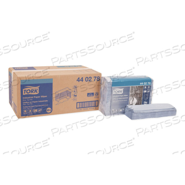 OEM#: 440278ПРОМЫШЛЕННАЯ БУМАЖНАЯ ПРОТИРКА, 4-СЛОЙНАЯ, 12,8 X 16,4, СИНАЯ, 90/УПАК, 5 УПАКОВОК/КОРОБКА от Tork