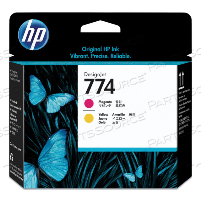 HP 774, (P2V99A) ПЕЧАТАЮЩАЯ ГОЛОВКА МАДЖЕНТА/ЖЕЛТАЯ