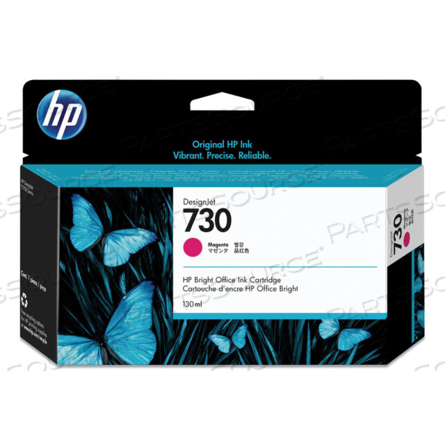HP 730, (P2V63A) ОРИГИНАЛЬНЫЙ МАЛИНОВЫЙ ЧЕРНИЛЬНЫЙ КАРТРИДЖ