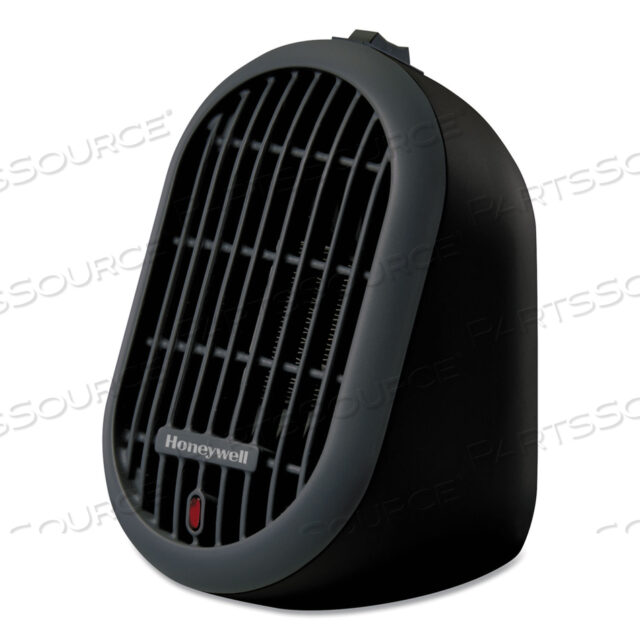 HEAT BUD PERSONAL HEATER, 250 W, 4.14 X 4.33 X 6.5, BLACK