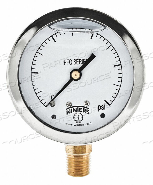 OEM#: PFQ812R1QUAL SS/BR GAUGE 2.5 1/4LM 5000PSI от Winters Instruments