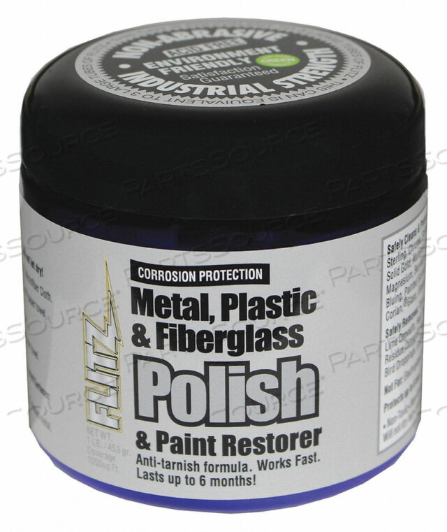 OEM#: CA 03516-6ПАСТА СТЕКЛОПЛАСТИКОВАЯ POL. METAL PLAST 1 LB. от Flitz Premium Polishing Products