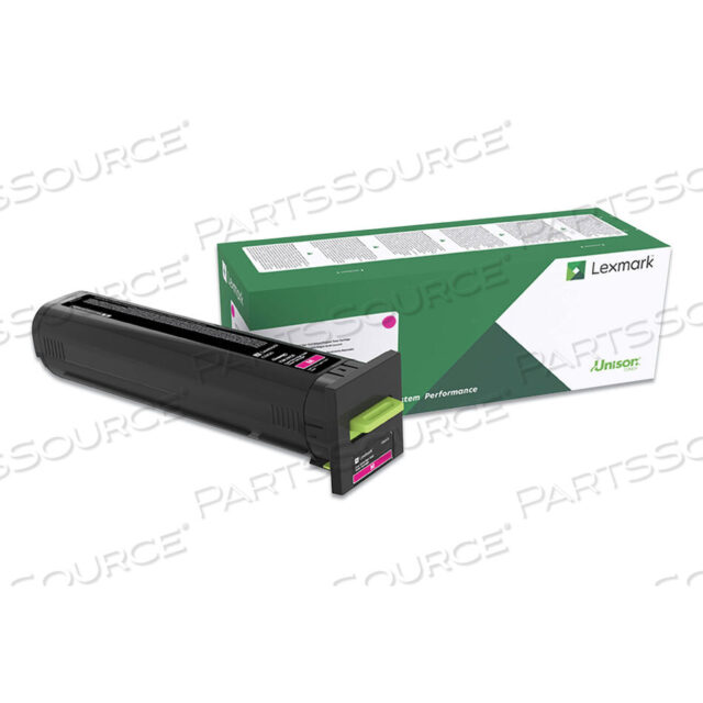 OEM#: 82K0HMG82K0HMG ПРОГРАММА ВОЗВРАТА ТОНЕР ВЫСОКОЙ ЕМКОСТИ, РЕСУРС 17 000 СТРАНИЦ, ПУРПУРНЫЙ от Lexmark