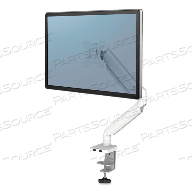 OEM#: 8056201КРОНШТЕЙН ДЛЯ ОДНОГО МОНИТОРА СЕРИИ PLATINUM, ДЛЯ 27 МОНИТОРОВ, ВРАЩЕНИЕ НА 360 ГРАДУСОВ, НАКЛОН НА 45 ГРАДУСОВ, ПАНОРАМИРОВАНИЕ НА 180 ГРАДУСОВ, БЕЛЫЙ, ПОДДЕРЖИВАЕТ ГРУЗ 20 ФУНТОВ от Fellowes