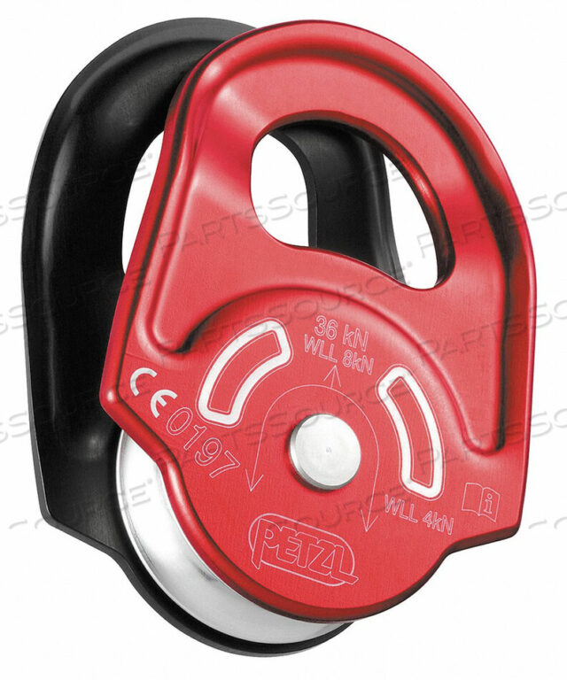 OEM#: P50ASОДИНОЧНЫЙ ШКИВ АЛЮМИНИЕВЫЙ ГРУЗОПОДЪЕМНОСТЬ 8093 ФУНТА от Petzl
