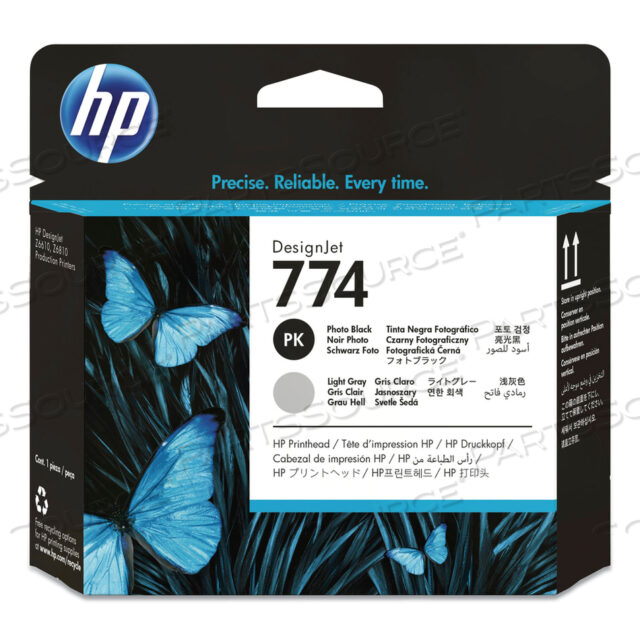 HP 774, (P2W00A) СВЕТЛО-СЕРАЯ/ФОТО-ЧЕРНАЯ ПЕЧАТАЮЩАЯ ГОЛОВКА