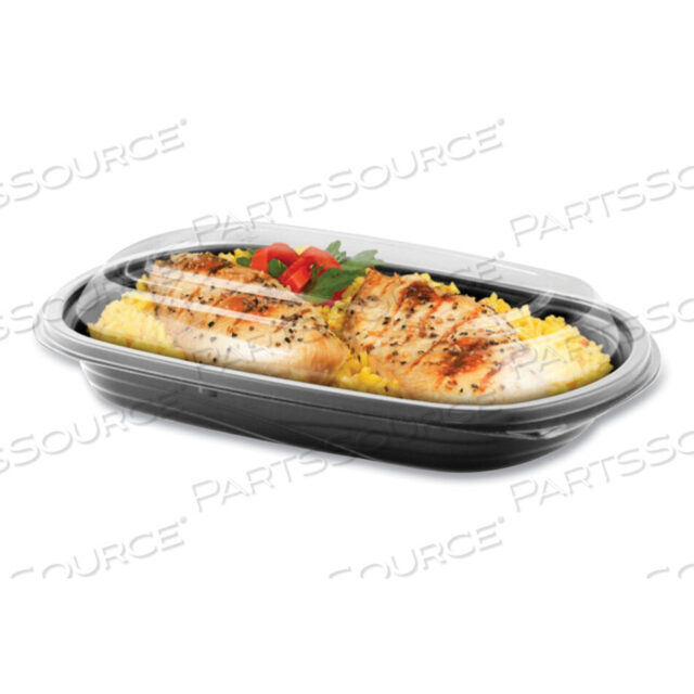 OEM#: 4111603MICRORAVES WAVE КОНТЕЙНЕР И КРЫШКА-КУПОЛ, КОМБИНИРОВАННЫЙ, 16 УНЦИЙ, 6,35 X 8,79 X 1,72, ЧЕРНЫЙ/ПРОЗРАЧНЫЙ, ПЛАСТИК, 250/КОРОБКА от Anchor