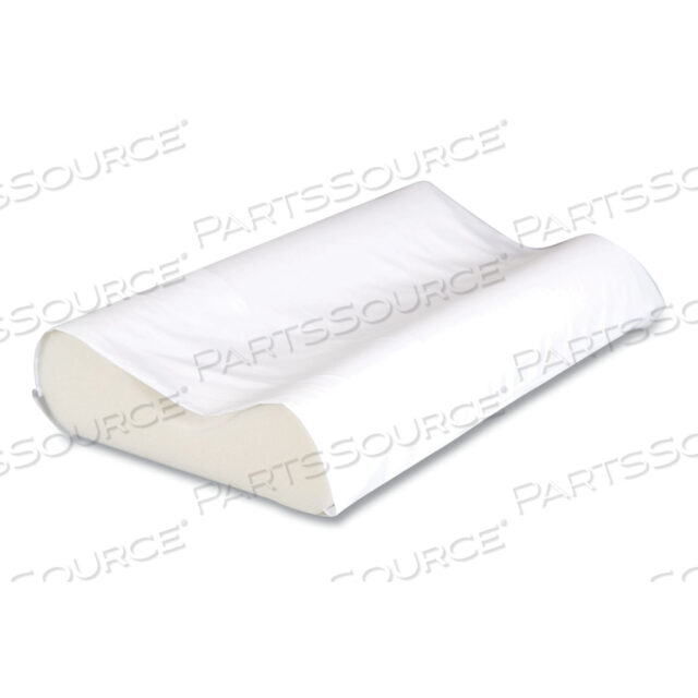 ПОДУШКА ДЛЯ ШЕЙКИ МОЗГА BASIC SUPPORT FOAM, СТАНДАРТНАЯ, 22 X 4,63 X 14, БЕЛАЯ