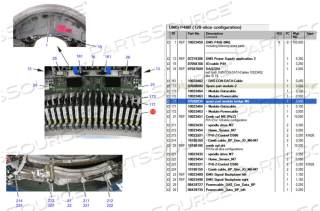 Заменяет Siemens Medical Solutions 7688034ЗАПАСНАЯ ЧАСТЬ МОСТ МОДУЛЬ M6