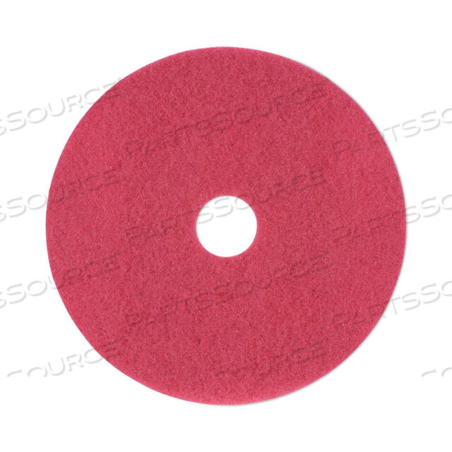 OEM#: BWK4019REDBUFFING FLOOR PADS, 19 ДИАМЕТР, КРАСНЫЙ, 5/КОРОБКА от Boardwalk