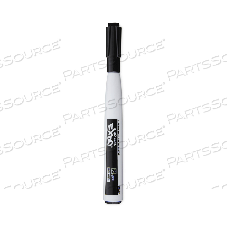 OEM#: 1944745МАГНИТНЫЙ СУХОСТИРАЕМЫЙ МАРКЕР, ТОНКИЙ КОНЧИК-ПУЛЕВИД, ЧЕРНЫЙ, 4 ШТ. В УПАКОВКЕ от Expo