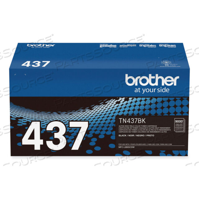 OEM#: TN437BKTN437BK СВЕРХЭФФЕКТИВНЫЙ ТОНЕР, РЕСУРС 9000 СТРАНИЦ, ЧЕРНЫЙ от Brother