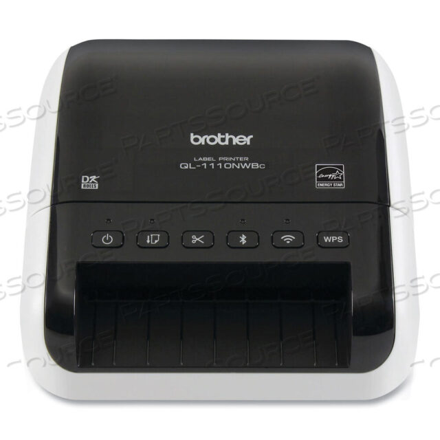 OEM#: QL1110NWBCQL-1110NWBC ШИРОКОФОРМАТНЫЙ ПРОФЕССИОНАЛЬНЫЙ ПРИНТЕР ДЛЯ ЭТИКЕТОК, СКОРОСТЬ ПЕЧАТИ 69 ЭТИКЕТОК/МИН, 5,9 X 6,7 X 8,7 от Brother