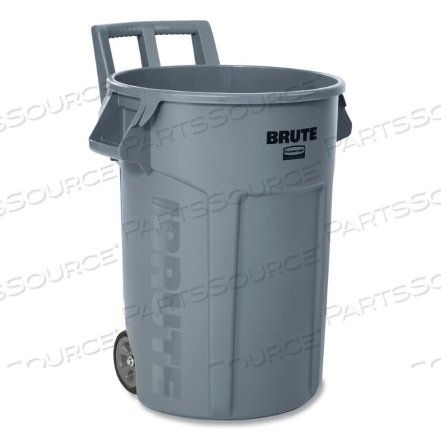 OEM#: 2179403КОНТЕЙНЕР BRUTE НА КОЛЕСАХ С ВЕНТИЛИРУЕМЫМ ОТВЕРСТИЕМ, 32 ГАЛЛОНА, ПЛАСТИКОВЫЙ, СЕРЫЙ от Rubbermaid Medical Division