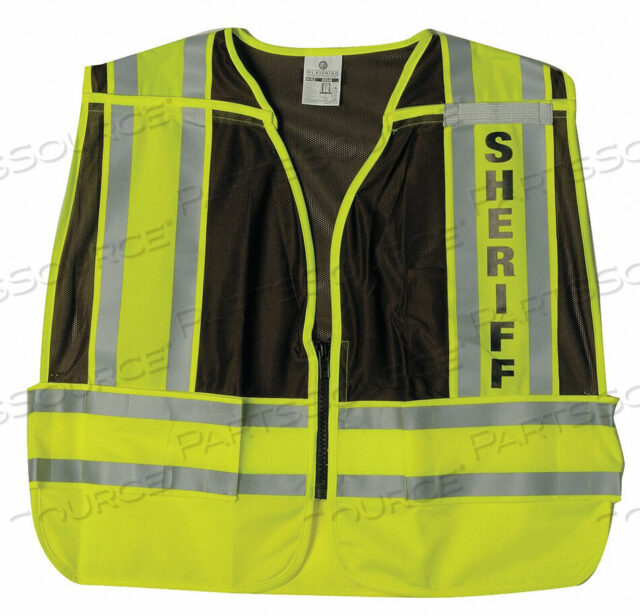 OEM#: 8054BZ-2X-4XЖИЛЕТ БЕЗОПАСНОСТИ КОРИЧНЕВЫЙ SHERIFF 2XL от ML Kishigo