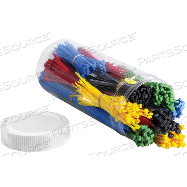 OEM#: CTKIT15КОМПЛЕКТ КАБЕЛЬНЫХ СТЯЖЕК, АССОРТИМЕНТ, РАЗНЫЕ ЦВЕТА, 1000 ШТ./КОРОБКА от BOX Partners (Box Acquisitions, LLC)