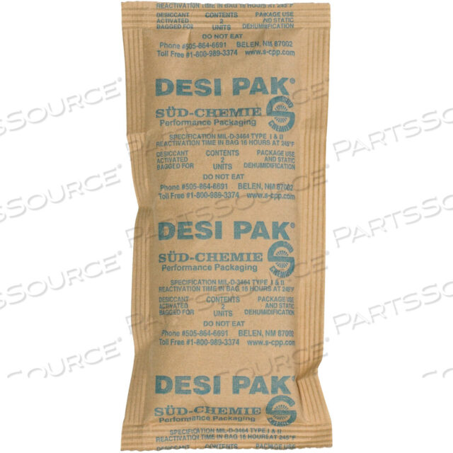 OEM#: DES111CLAY DESICCANTS, 34 GALLON DRUM, 3 X 6 X 3/8, KRAFT, 800/CASE by BOX Partners (Box Acquisitions, LLC)