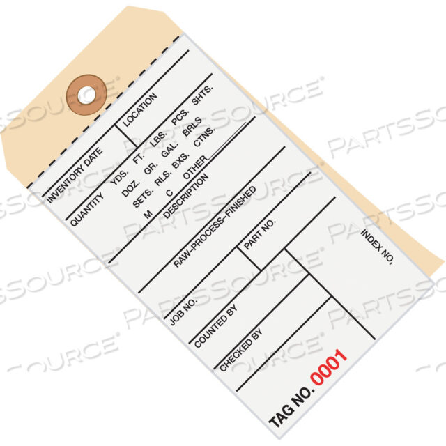 OEM#: G15201ИНВЕНТАРНЫЕ БИРКИ, 2 ЧАСТИ, БЕЗУГОЛЬНАЯ # 8, (9500-9999), 6 1/4 X 3 1/8, БЕЛАЯ/МАНИЛА, 500 В КОРОБКЕ от BOX Partners (Box Acquisitions, LLC)