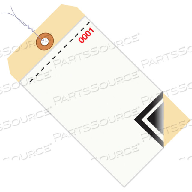 OEM#: G17503ИНВЕНТАРНЫЕ БИРКИ, 3 ЧАСТИ, ПУСТЫЕ С УГЛЕРОДОМ #8, С ИЗГОТОВЛЕННОЙ ПРОВОДКОЙ, (0001-0499), 6 1/4 X 3 1/8, БЕЛЫЕ/МАНИЛОВЫЕ, 500 В КОРОБКЕ от BOX Partners (Box Acquisitions, LLC)