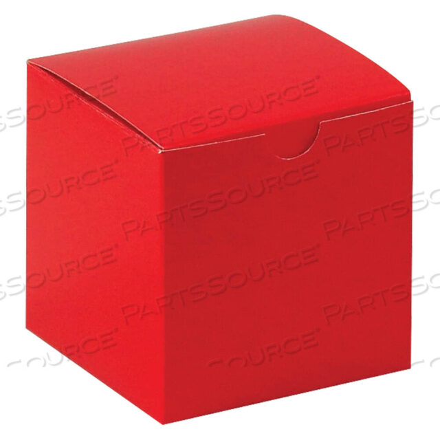 OEM#: GB444RПОДАРОЧНЫЕ КОРОБКИ, 4 X 4 X 4, ПРАЗДНИЧНЫЙ КРАСНЫЙ, 100 В КОРОБКЕ от BOX Partners (Box Acquisitions, LLC)
