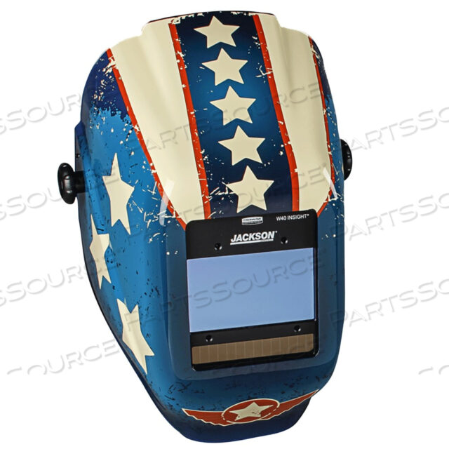 46101 СВАРОЧНАЯ ШЛЕМКА JACKSON SAFETY INSIGHT STARS & SCARS, С АВТОМАТИЧЕСКИМ ДИФФЕРЕНЦИАЛОМ