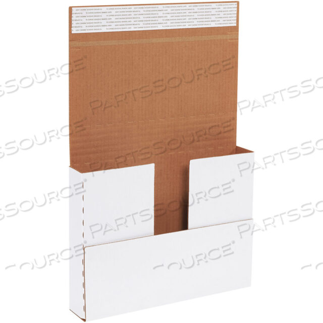 OEM#: M2BKSSDELUXE EASY-FOLD MAILER, 12 1/8 X 9 1/8 X 2, БЕЛЫЕ, 25/ПАКЕТ от BOX Partners (Box Acquisitions, LLC)
