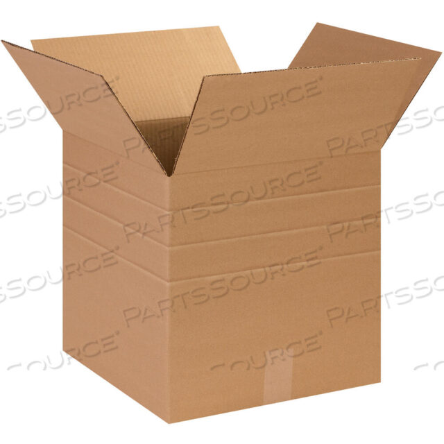 OEM#: MD141414МНОГОГЛУБИННЫЕ ГОФРОКОРОБКИ, 14 X 14 X 14, КРАФТ, 25/ПАКЕТ от BOX Partners (Box Acquisitions, LLC)