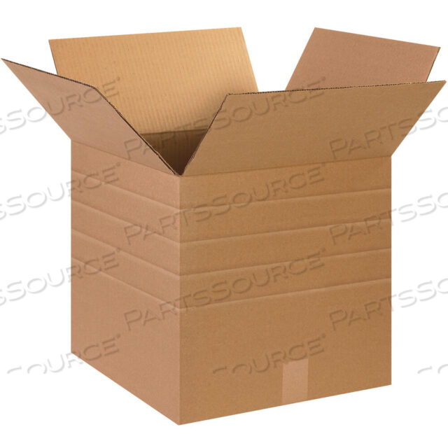 OEM#: MD151515МНОГОГЛУБИННЫЕ ГОФРОКОРОБКИ, 15 X 15 X 15, КРАФТ, 25/ПАКЕТ от BOX Partners (Box Acquisitions, LLC)