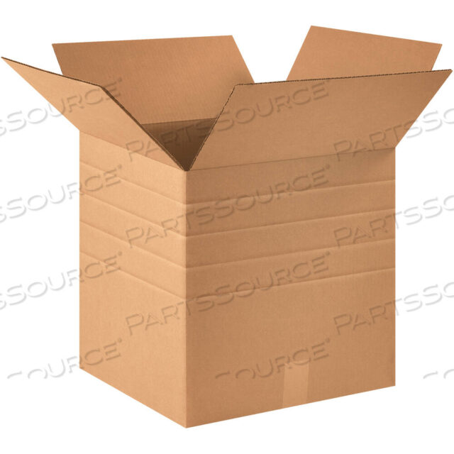 OEM#: MD161616МНОГОГЛУБИННЫЕ ГОФРОКОРОБКИ, 16 X 16 X 16, КРАФТ, 10/ПАКЕТ от BOX Partners (Box Acquisitions, LLC)
