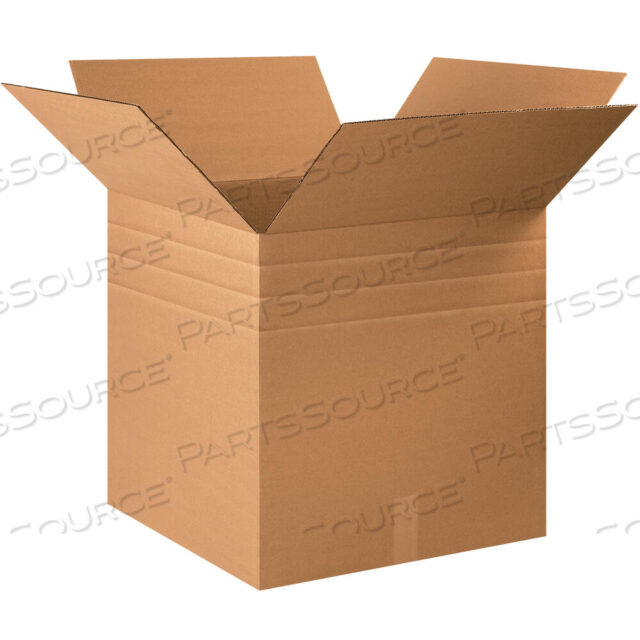 OEM#: MD222222МНОГОГЛУБИННЫЕ ГОФРОКОРОБКИ, 22 X 22 X 22, КРАФТ, 10/ПАКЕТ от BOX Partners (Box Acquisitions, LLC)