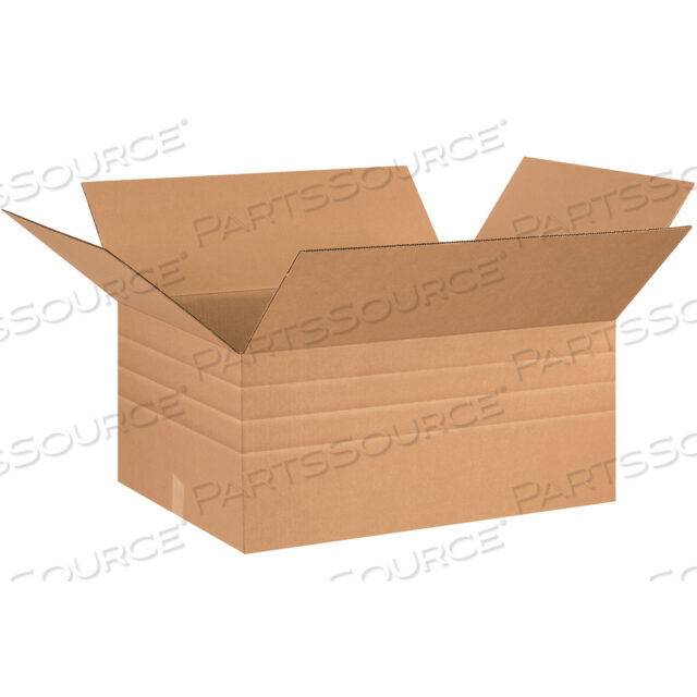 OEM#: MD262012МНОГОГЛУБИННЫЕ ГОФРОКОРОБКИ, 26 X 20 X 12, КРАФТ, 10/ПАКЕТ от BOX Partners (Box Acquisitions, LLC)