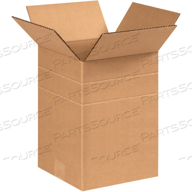 OEM#: MD8812RМНОГОГЛУБИННЫЕ ГОФРОКОРОБКИ, 8 1/2 X 8 1/2 X 12, КРАФТ, 25/ПАКЕТ от BOX Partners (Box Acquisitions, LLC)