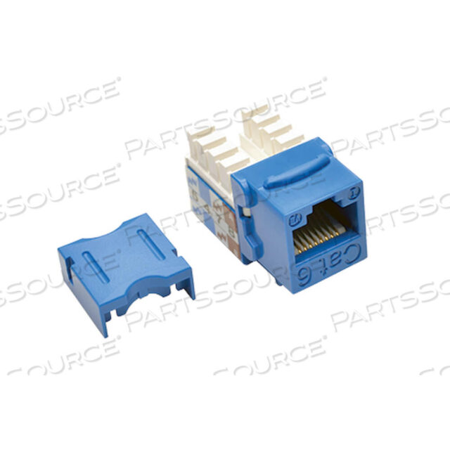 OEM#: N238-001-BLCAT6 CAT5E 110 STYLE PUNCH DOWN KEYSTONE JACK RJ45 BLUE TAA GSA от Tripp Lite