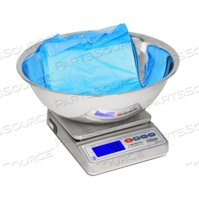 OEM#: WPS12UTUNDERPAD/ВЕСЫ ДЛЯ МОКРЫХ ПЕЛЕНОК, НЕРЖАВЕЮЩАЯ СТАЛЬ, ВХОД 100–240 В ПЕРЕМЕННОГО ТОКА, ВЫХОД 9 В ПРИ 1 А, ТЕМПЕРАТУРА ОТ 40 ДО 105 ГРАДУСОВ F, СООТВЕТСТВУЕТ NSF по шкале Detecto / шкале Cardinal