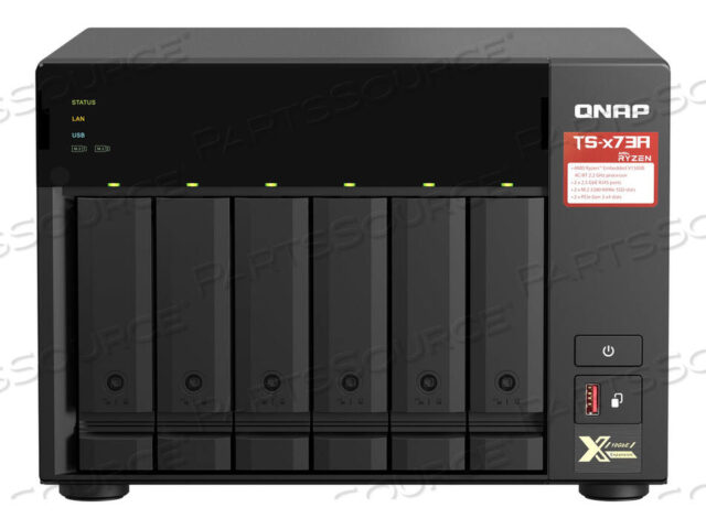 OEM#: TS-673A-8G-USQNAP НАСТОЛЬНЫЙ 6-СЕКЦИОННЫЙ NAS/ISCSI IP-SAN, AMD от QNAP Security