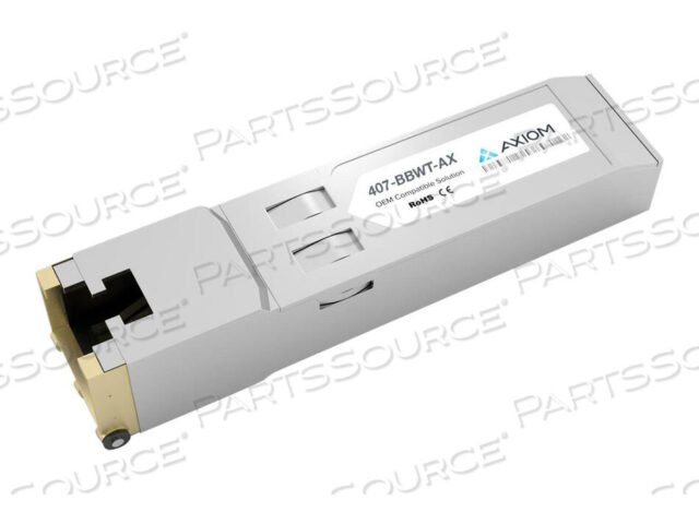 OEM#: 407-BBWT-AXAXIOM 10GBASE-T SFP+ ПРИЕМОПЕРЕДАТЧИК ДЛЯ DELL - 407-BBWL от Axiom
