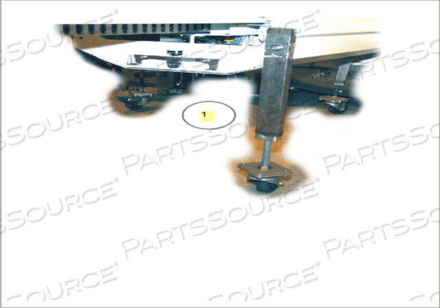 OEM#: 10018847КОЛЕСА ДЛЯ ТРАНСПОРТИРОВКИ СТОЛА HARM./SYM. от Siemens Medical Solutions