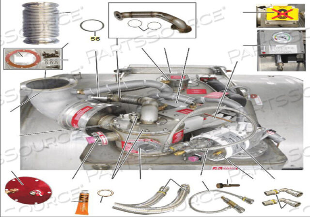 OEM#: 10100002 УПЛОТНЕНИЕ HELICOFLEX от Siemens Medical Solutions