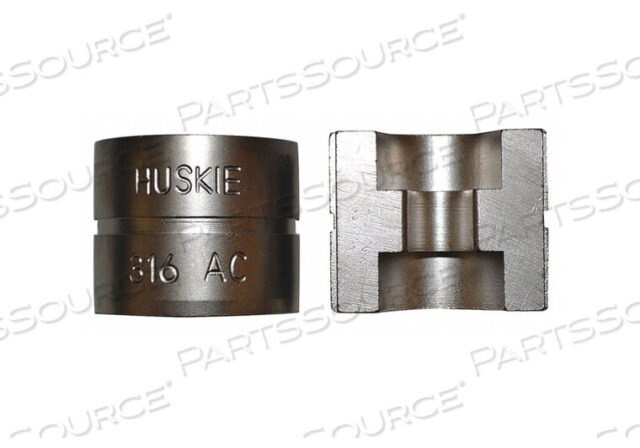 OEM#: 316ACWIRE ROPE CRIMPING DIE 12 TONS 3/16 от Huskie Tools