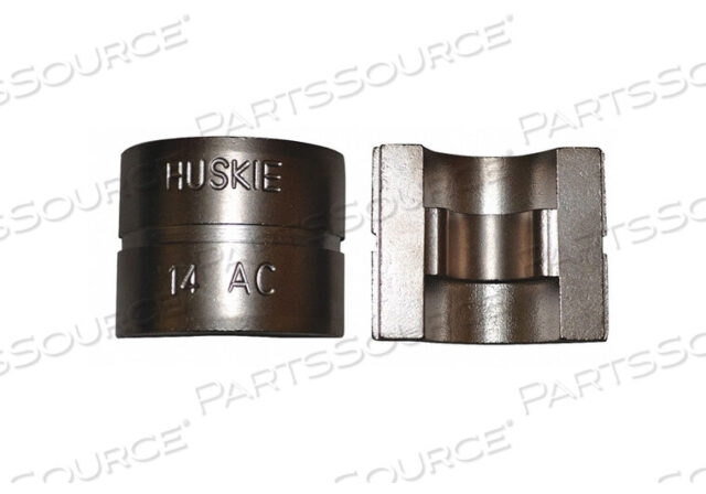 OEM#: 14ACWIRE ROPE CRIMPING DIE 12 TONS 1/4 от Huskie Tools
