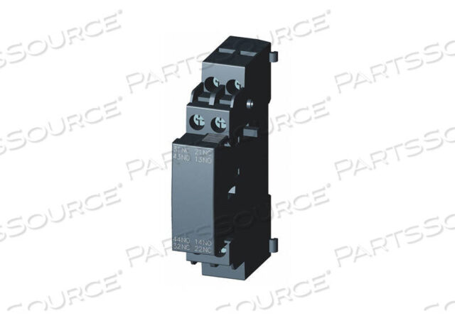 OEM#: 3RV29011ВСПОМОГАТЕЛЬНЫЙ ВЫКЛЮЧАТЕЛЬ, 10A, 690VAC, 2 НО - 2 НЗ от Siemens