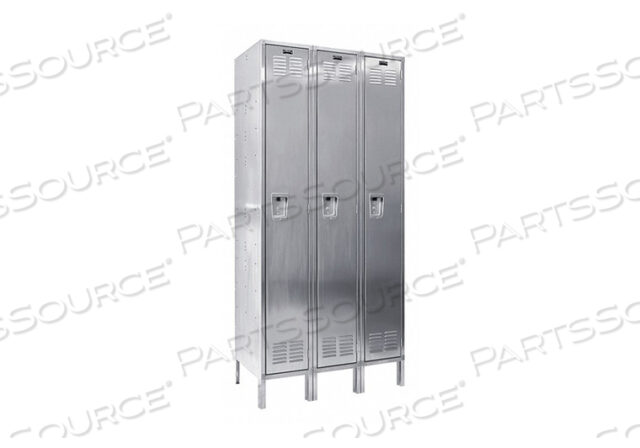 OEM#: USS3888-1A304 ШКАФЧИК ИЗ НЕРЖАВЕЮЩЕЙ СТАЛИ, 18 Ш X 18 Г X 72 В, ОДНОЯРУСНЫЙ, ШИРИНОЙ 3, СБОРКА Hallowell