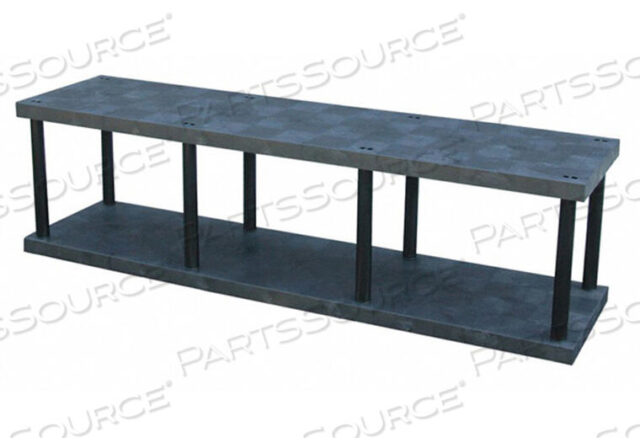 OEM#: ST9624B СТРУКТУРНЫЙ ПЛАСТИКОВЫЙ СТЕЛЛАЖ, 96Ш X 24Г X 27В, ЧЕРНЫЙ от SPC Industrial