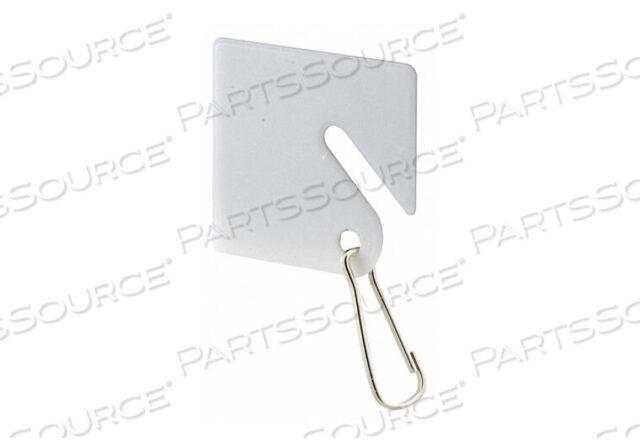 OEM#: MP4269KEY TAGS SQUARE PLASTIC HOOK PK100 by Primeline