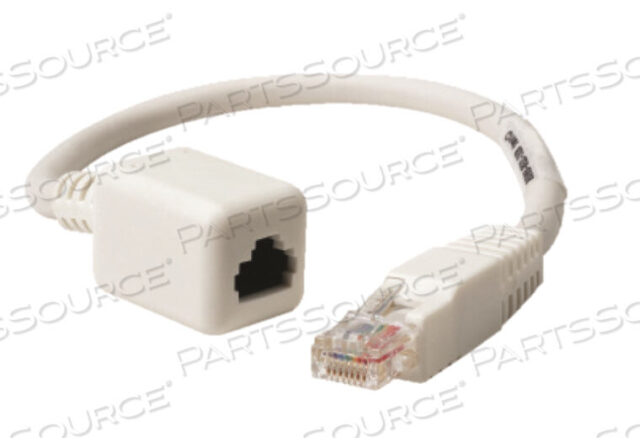 OEM#: 114681-01УДЛИНИТЕЛЬНЫЙ ШНУР, БЕЛЫЙ, ВИЛКА RJ45 8-КОНТАКТНАЯ, 1 ФУТ от Crest Healthcare