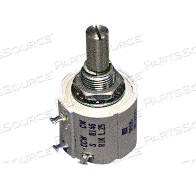 Заменяет Siemens Medical Solutions 7755531POTENTIOMETER 1K 1.5W 10% L.25%10G