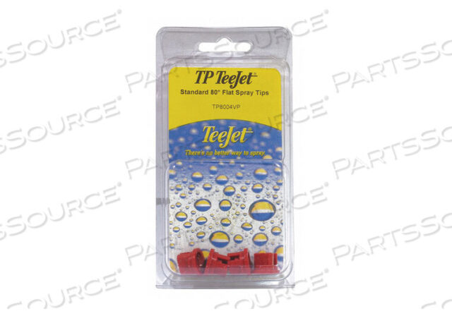 OEM#: PK-TP8004VPFLAT SPRAY POLYMER TIPS 80 DEG PK4 от TeeJet