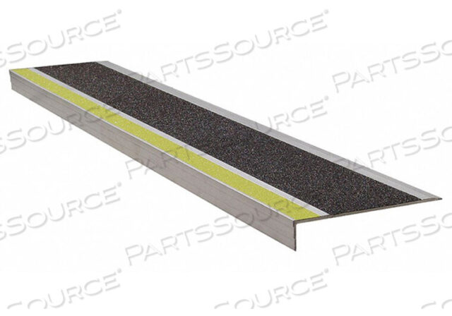 OEM#: 365YB4STAIR TREAD YLW/BLK 48IN W EXTRUDED ALUM by Wooster